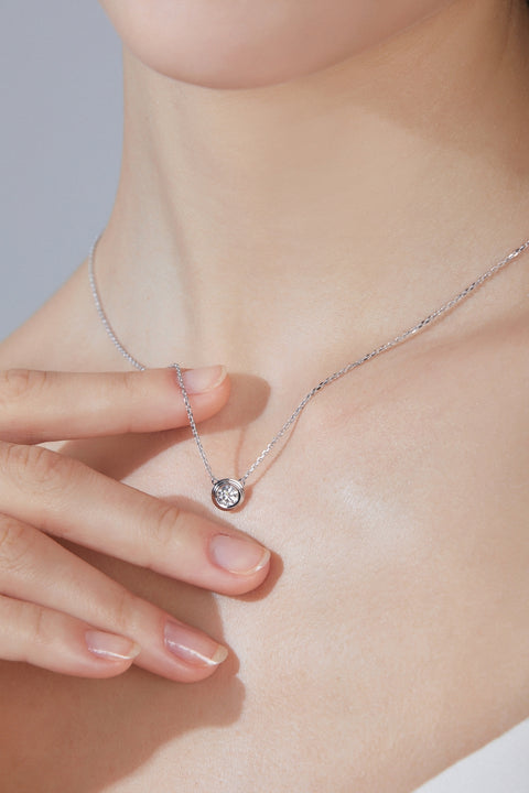 Heart's Delight Diamond Necklace