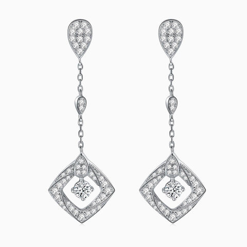 Belle Diamond Earrings - Eterna Diamonds | Lab Grown Diamond