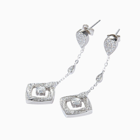 Belle Diamond Earrings - Eterna Diamonds | Lab Grown Diamond