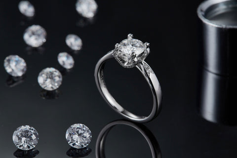 Eterna Torch II Classic Round Cut - Eterna Diamonds | Lab Grown Diamond