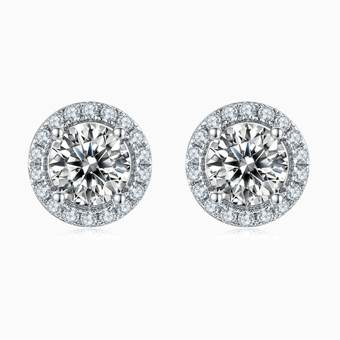Belle IV Diamond Stud Earrings - Eterna Diamonds | Lab Grown Diamond
