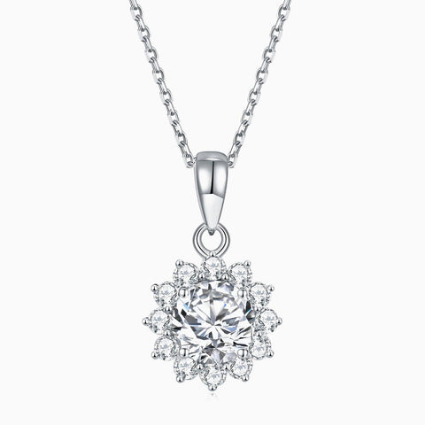 Lumière II Pendant Diamond Necklace - Eterna Diamonds | Lab Grown Diamond