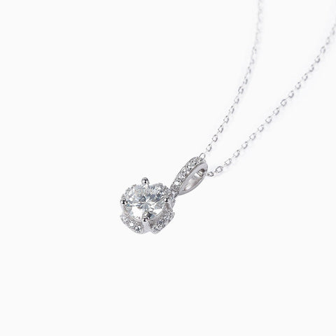 Snowflower II Pendant Diamond Necklace - Eterna Diamonds | Lab Grown Diamond