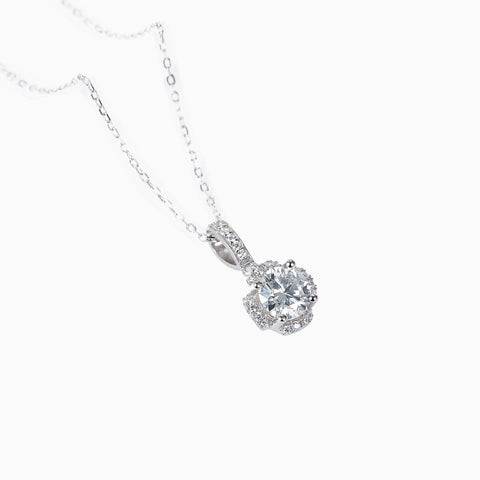 Snowflower II Pendant Diamond Necklace - Eterna Diamonds | Lab Grown Diamond