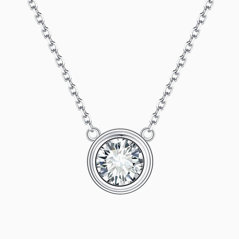 Heart's Delight Diamond Necklace - Eterna Diamonds | Lab Grown Diamond