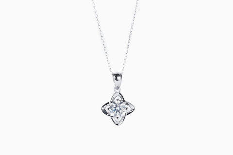 Lumière III Pendant Diamond Necklace - Eterna Diamonds | Lab Grown Diamond