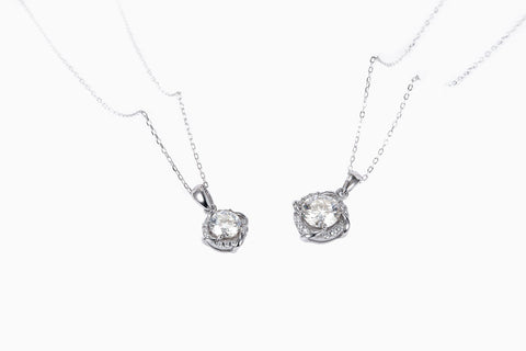 Wind Diamon Necklace - Eterna Diamonds | Lab Grown Diamond